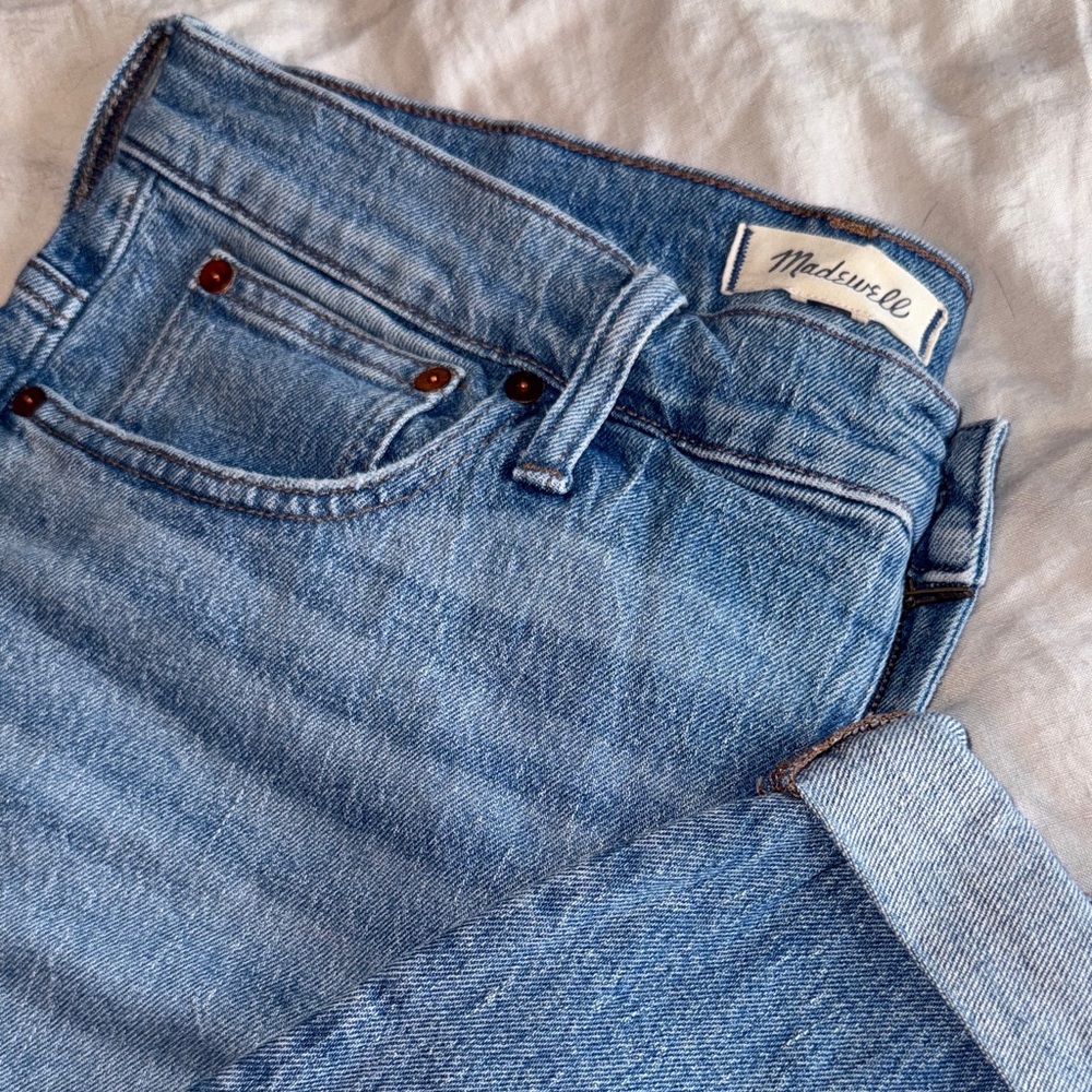 Madewell High Rise Light Blue Jeans